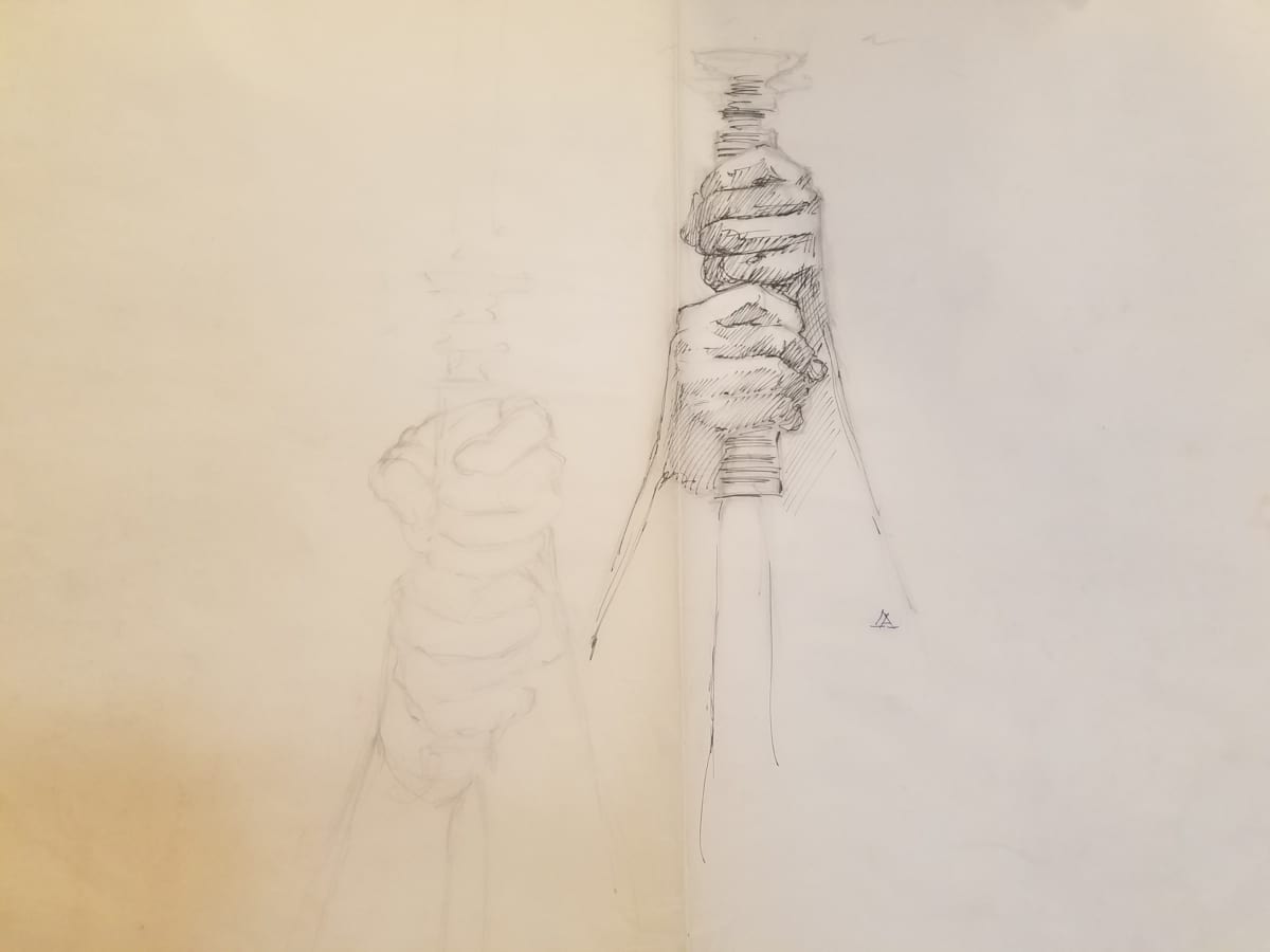 Star Wars Revenge of the Jedi Poster Concept, Lightsaber by John Alvin 