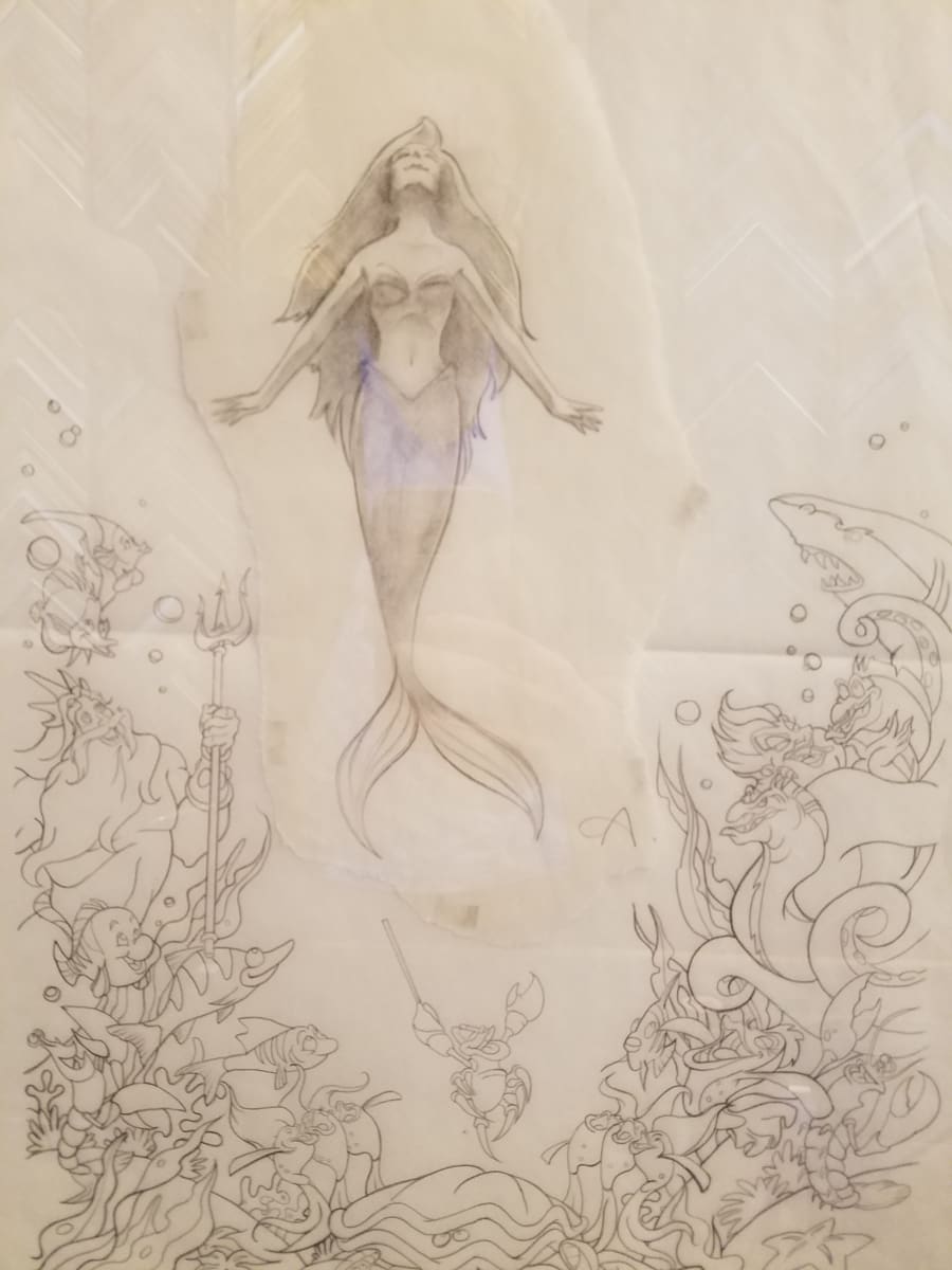 The Little Mermaid Poster Concept, Ariel Rising by John Alvin, Image 1.