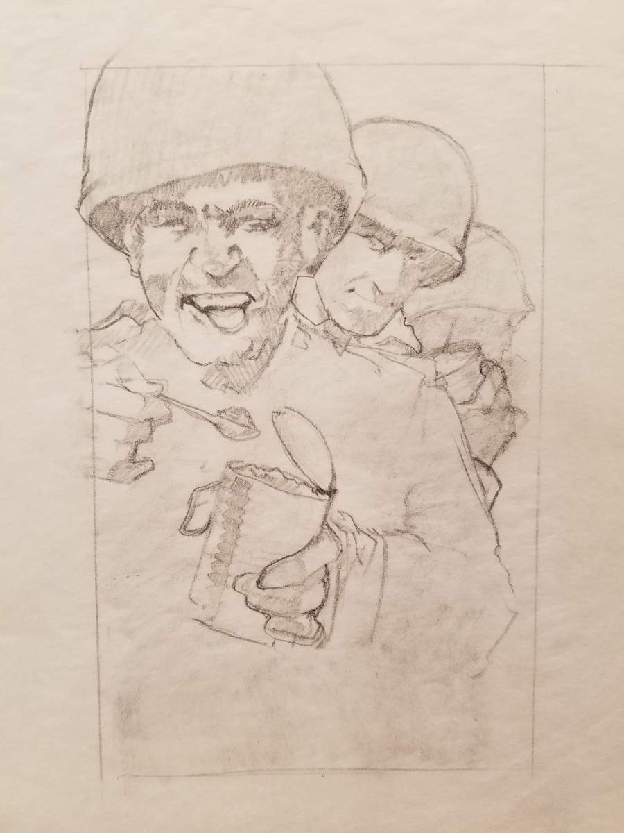 Band of Brothers Concept: Beans by John Alvin, Image 1.