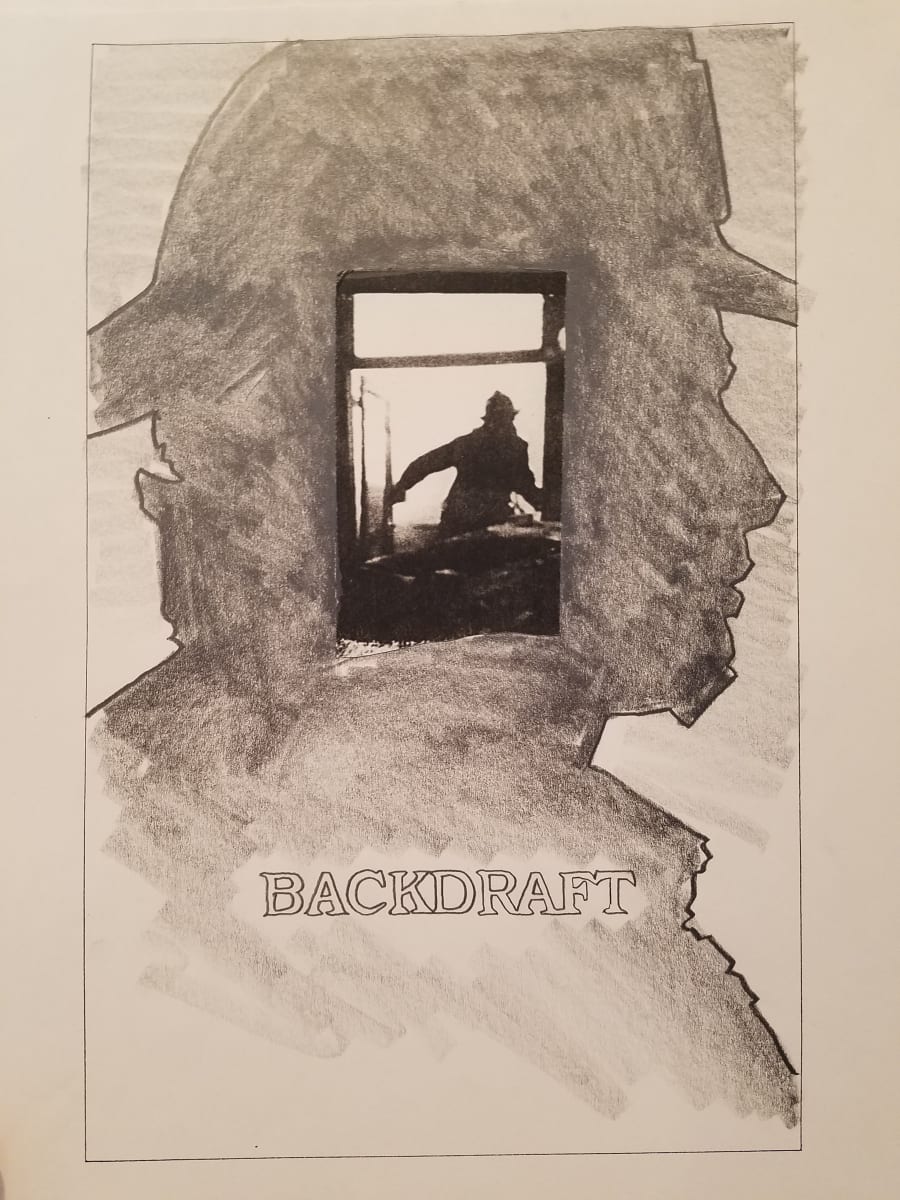 Backdraft Poster Concept, Window by John Alvin, Image 1.
