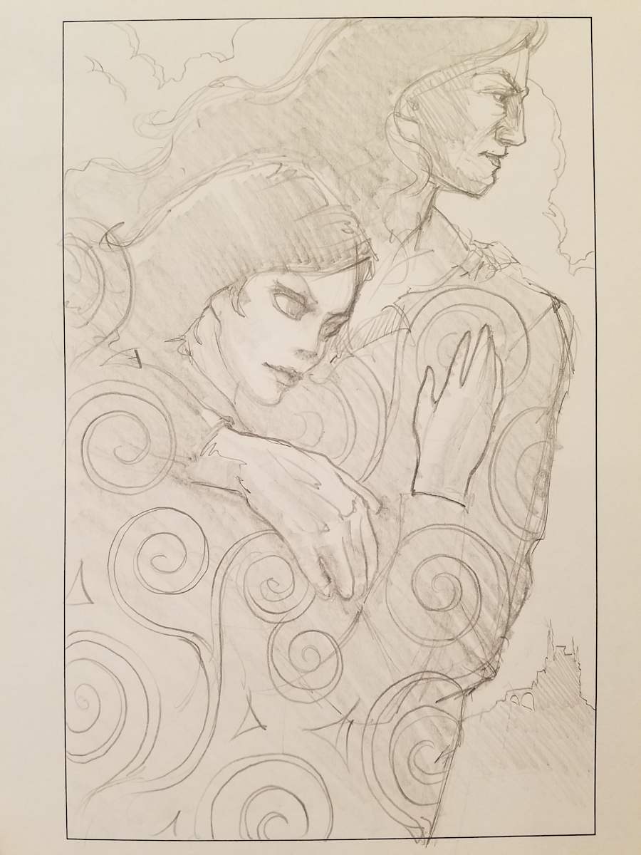 Quest for Camelot Poster Concept, Sir Lionel & Lady Julianna 2 by John Alvin, Image 1.