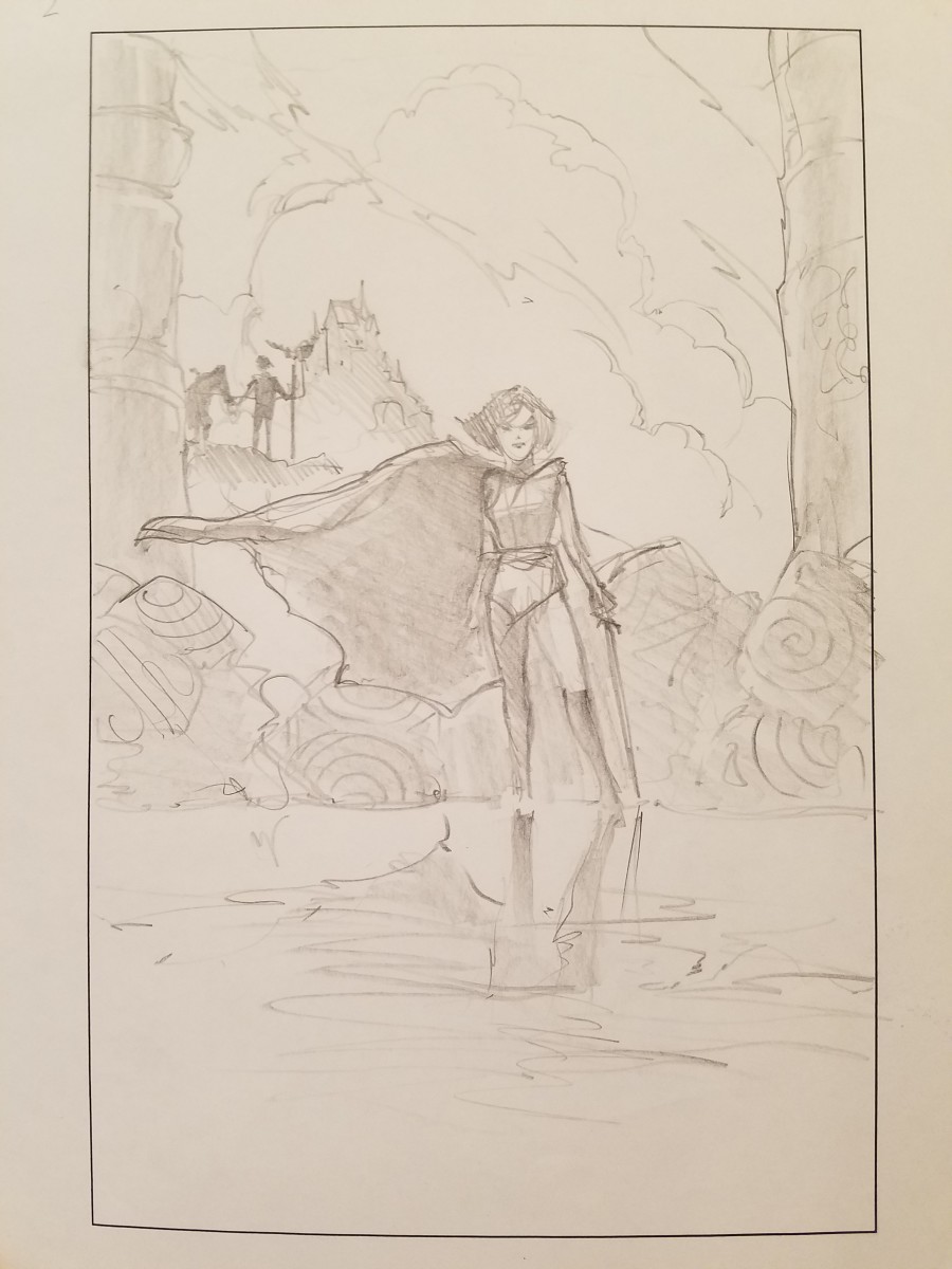 Quest for Camelot Poster Concept, Kaylee Before Water by John Alvin 
