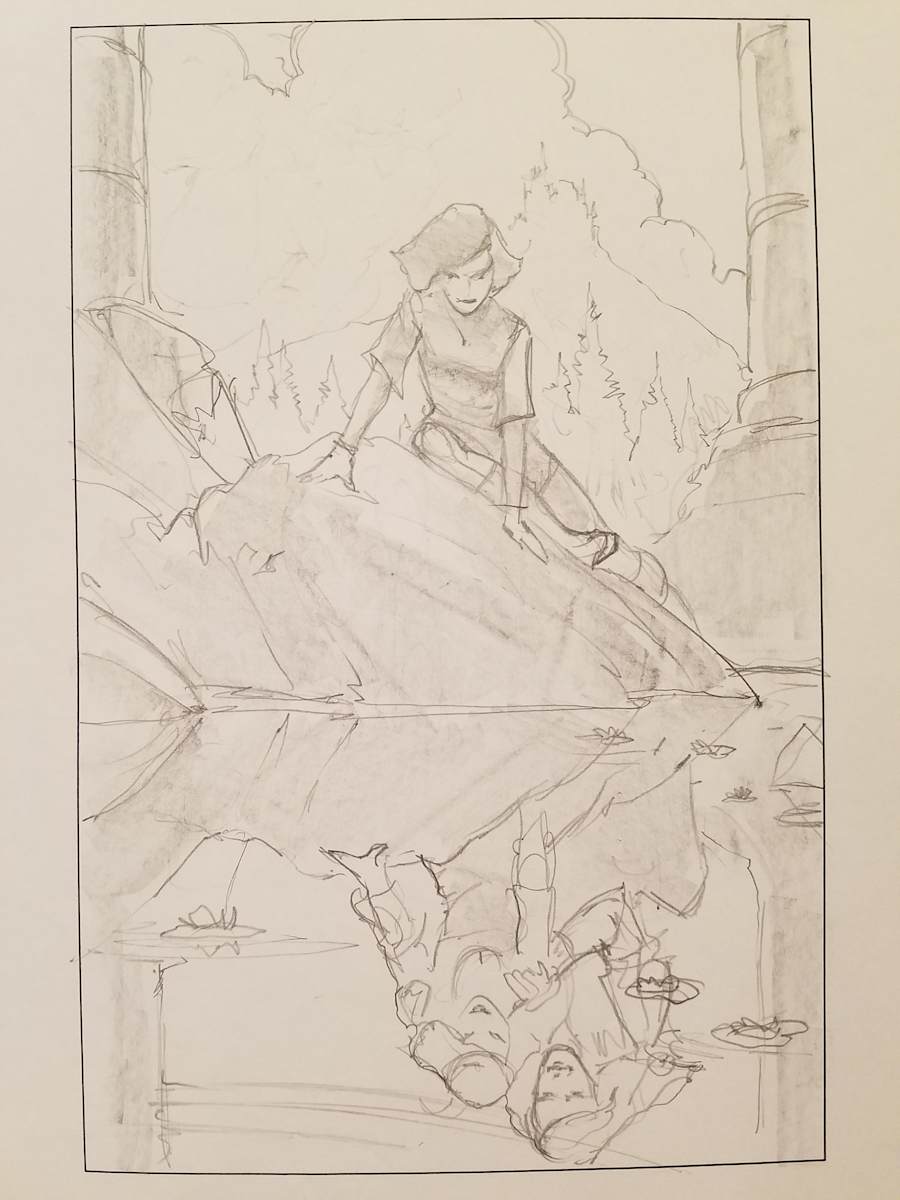 Quest for Camelot Poster Concept, Kaylee on Rock by John Alvin, Image 1.