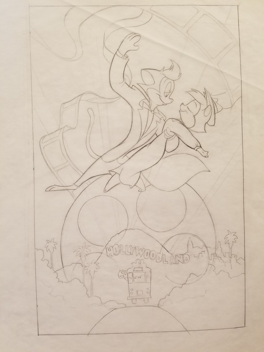 Cats Don't Dance Poster Concept, Danny and Sawyer 8 by John Alvin 