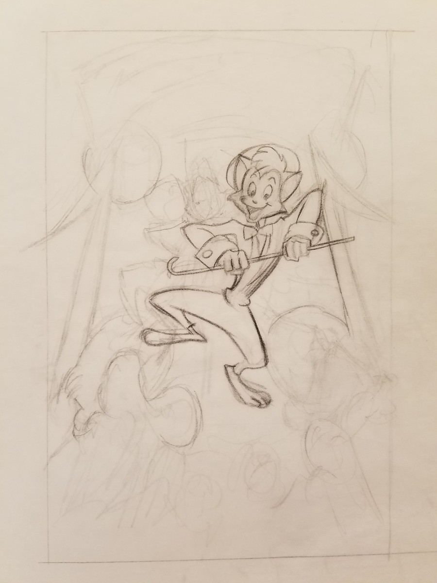 Cats Don't Dance Poster Concept, Danny Dancing by John Alvin 