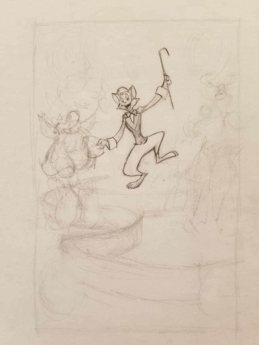 Cats Don't Dance Poster Concept, Danny &  Cane by John Alvin, Image 1.