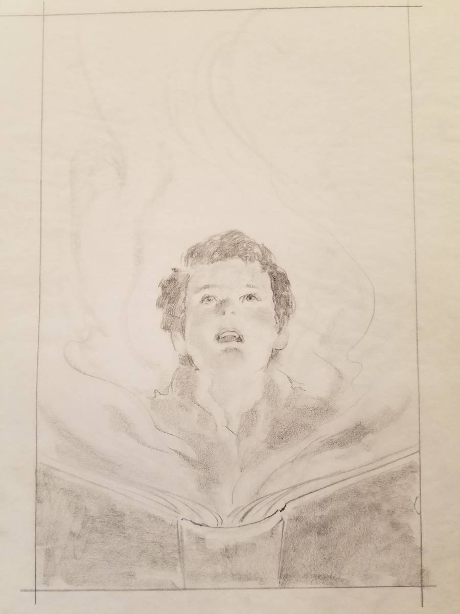 The Neverending Story Poster Concept for Video Packaging 2 by John Alvin, Image 1.