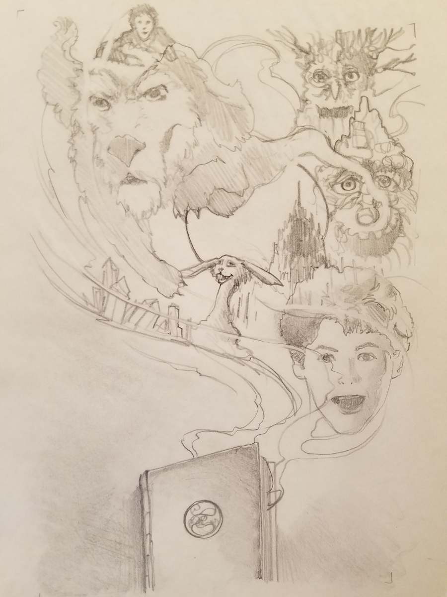 The Neverending Story Poster Concept for Video Packaging 7 by John Alvin, Image 1.