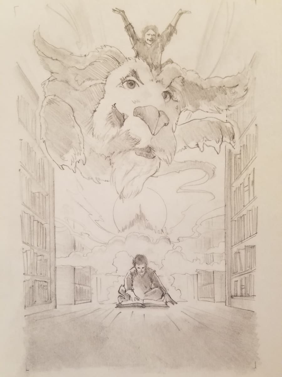 The Neverending Story Poster Concept for Video Packaging 5 by John Alvin, Image 1.