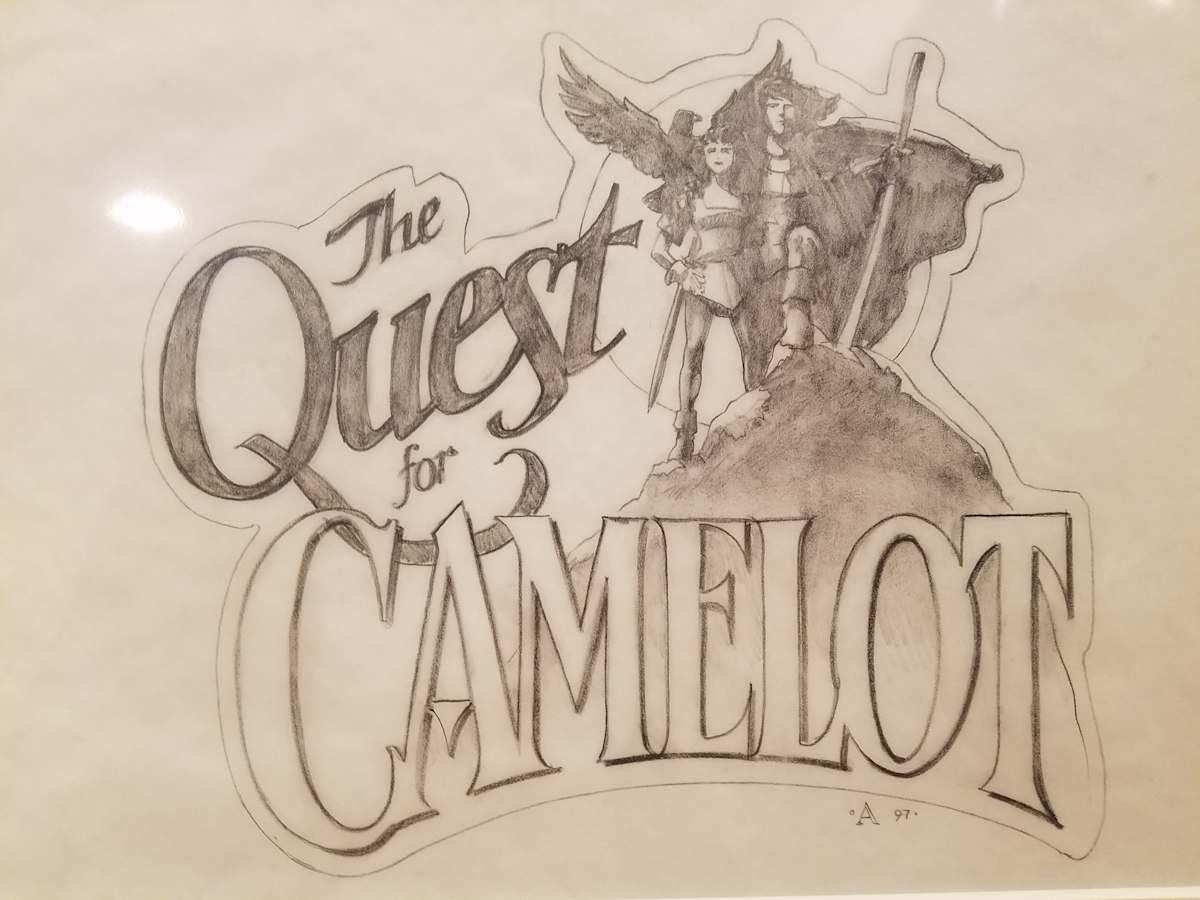 Quest for Camelot Title Concept, Kaylee by John Alvin, Image 1.