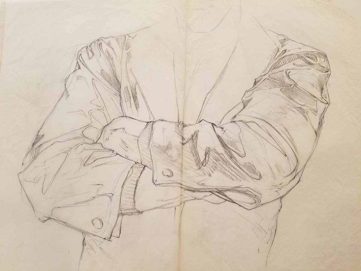 The Golden Child Poster Concept, Shaded Concept with Chandler's arms by John Alvin, Image 1.