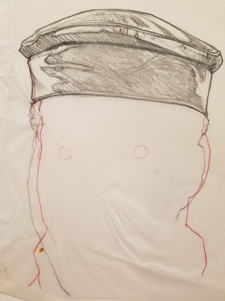 The Golden Child Poster Concept, Chandler's Hat by John Alvin, Image 1.