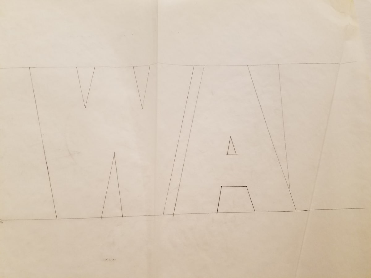 Star Wars 10th Anniversary Poster, "WA" Transfer for Final by John Alvin, Image 1.