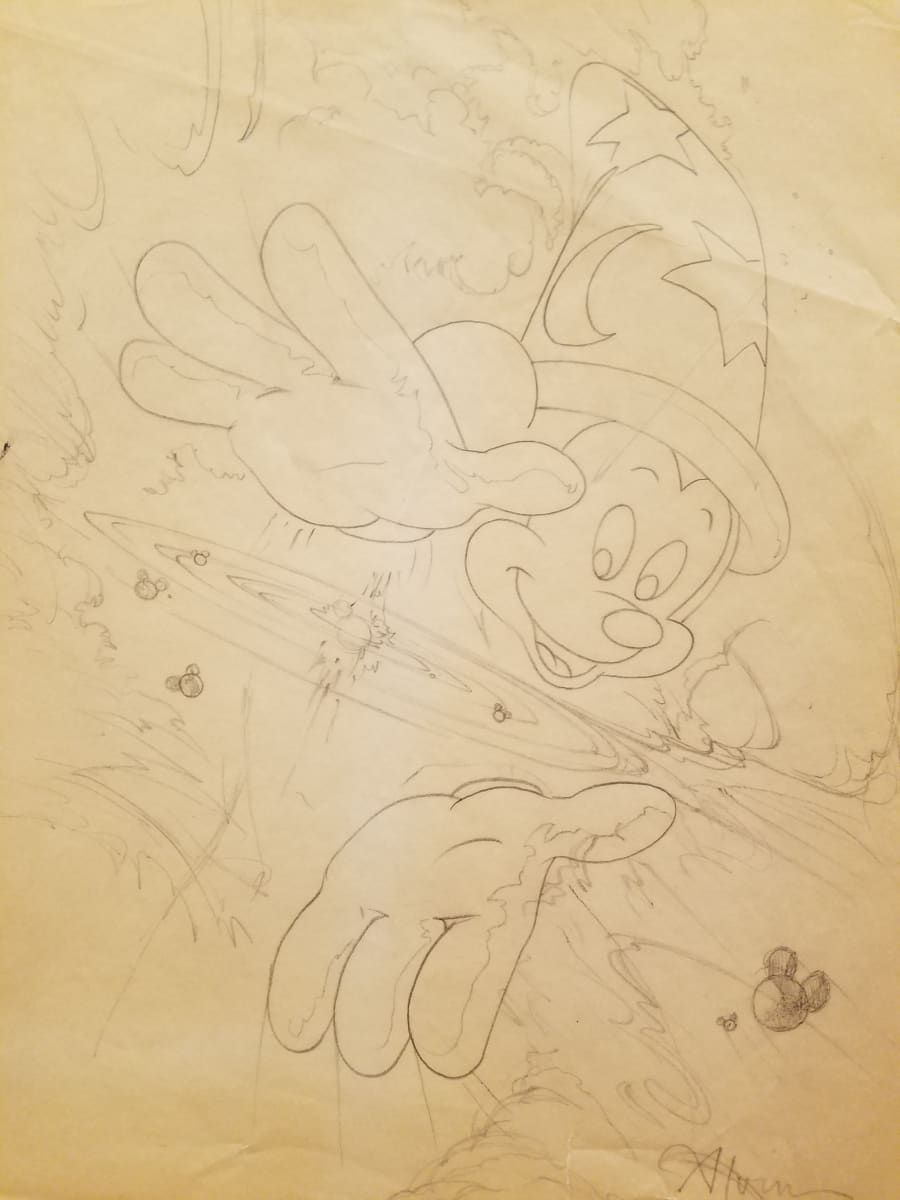 Fantasia 2000 Concept Art, Magic Galaxy by John Alvin, Image 1.
