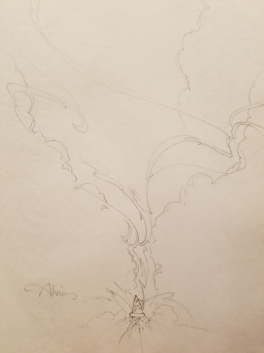 Fantasia 2000 Concept Art, Magic Flowing by John Alvin, Image 1.