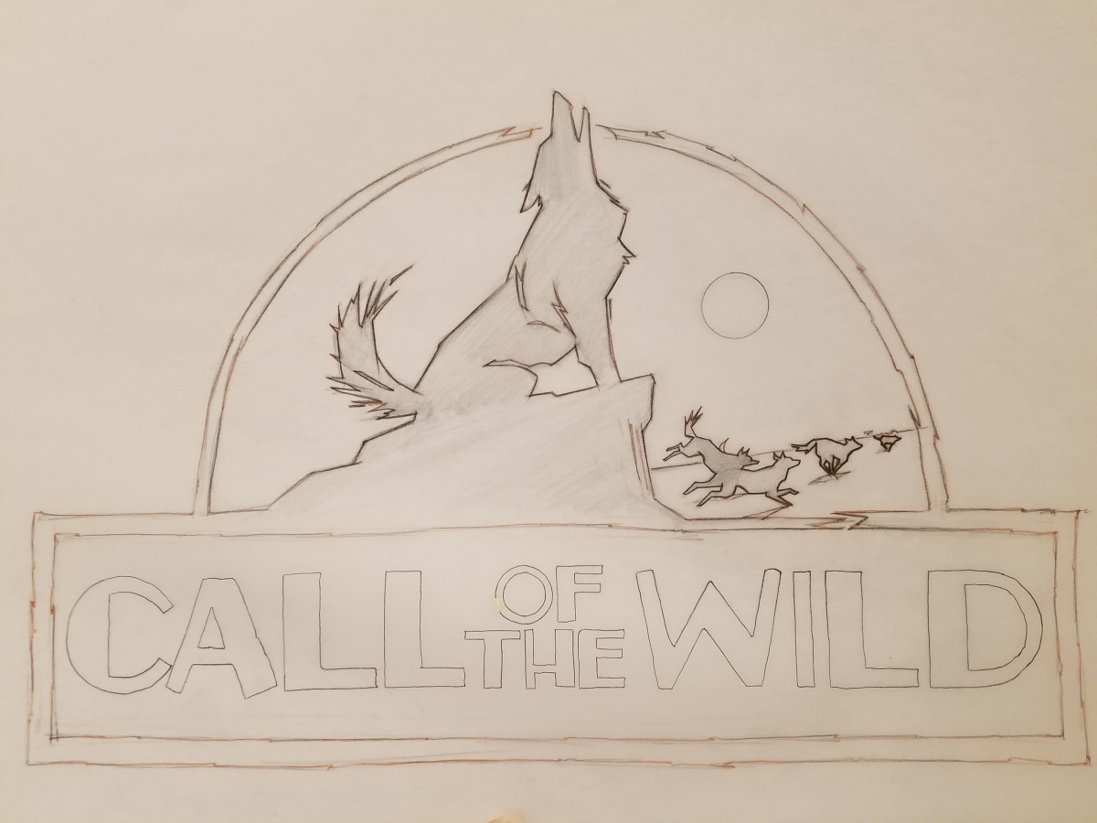 Virtual World Video Game Graphite for Key Art, Call of the Wild by John Alvin 