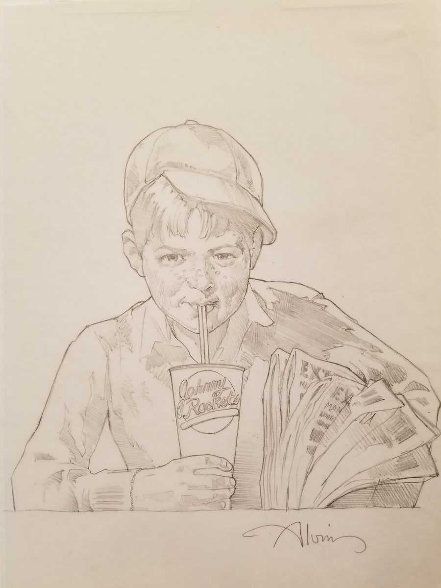 Johnny Rockets Concept Art by John Alvin, Image 1.