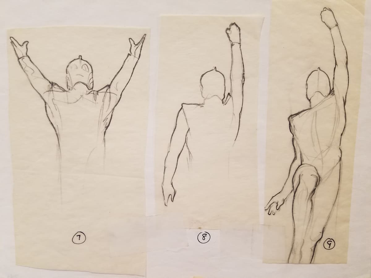 The Rocketeer Concept, Three Pieces by John Alvin, Image 1.