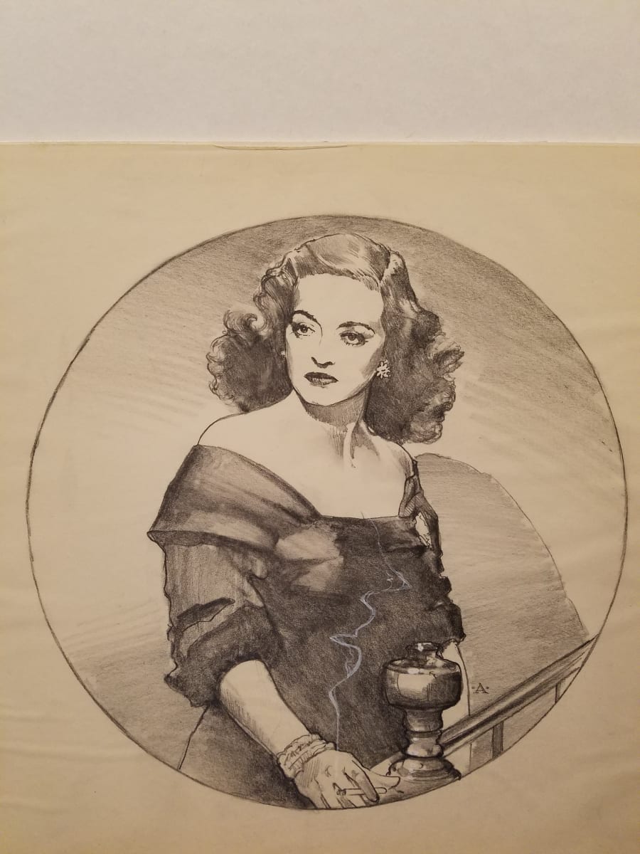 Bette Davis Collectible Plate Art: Danbury Mint by John Alvin, Image 1.