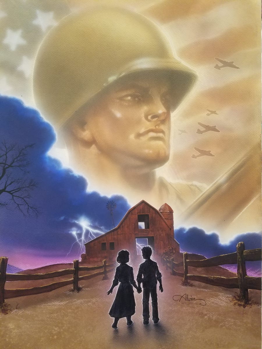 Band of Brothers Color Concept,  Flag by John Alvin, Image 1.