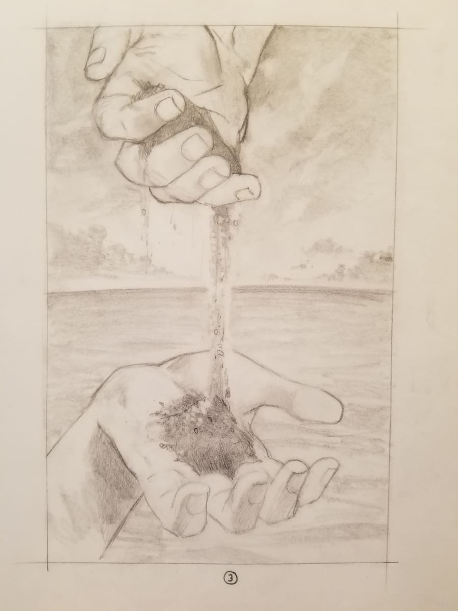 Waterworld Poster Concept, Dirt by John Alvin, Image 1.