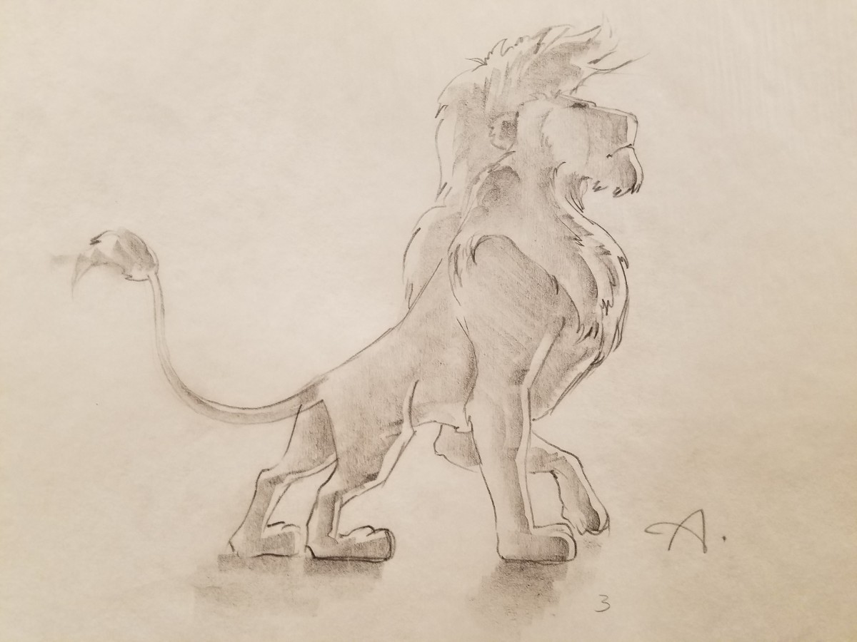 The Lion King  IMAX Poster Concept Art, Simba Standing by John Alvin 