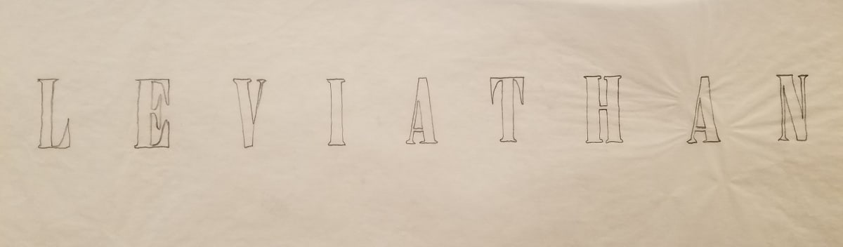 Leviathan Logo Concept Used for Final Poster by John Alvin, Image 1.