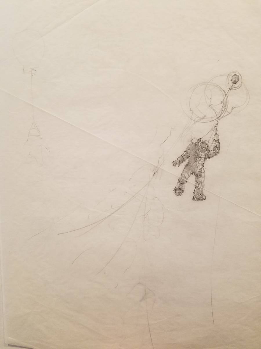 Leviathan Poster Concept: Man in Suit by John Alvin, Image 1.