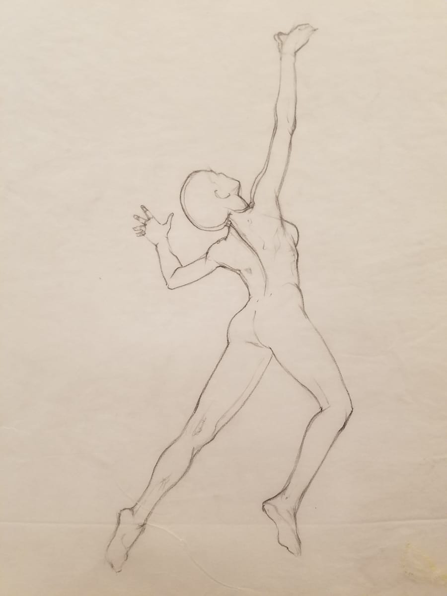 Leviathan Poster Concept, Anatomy Sketch by John Alvin, Image 1.