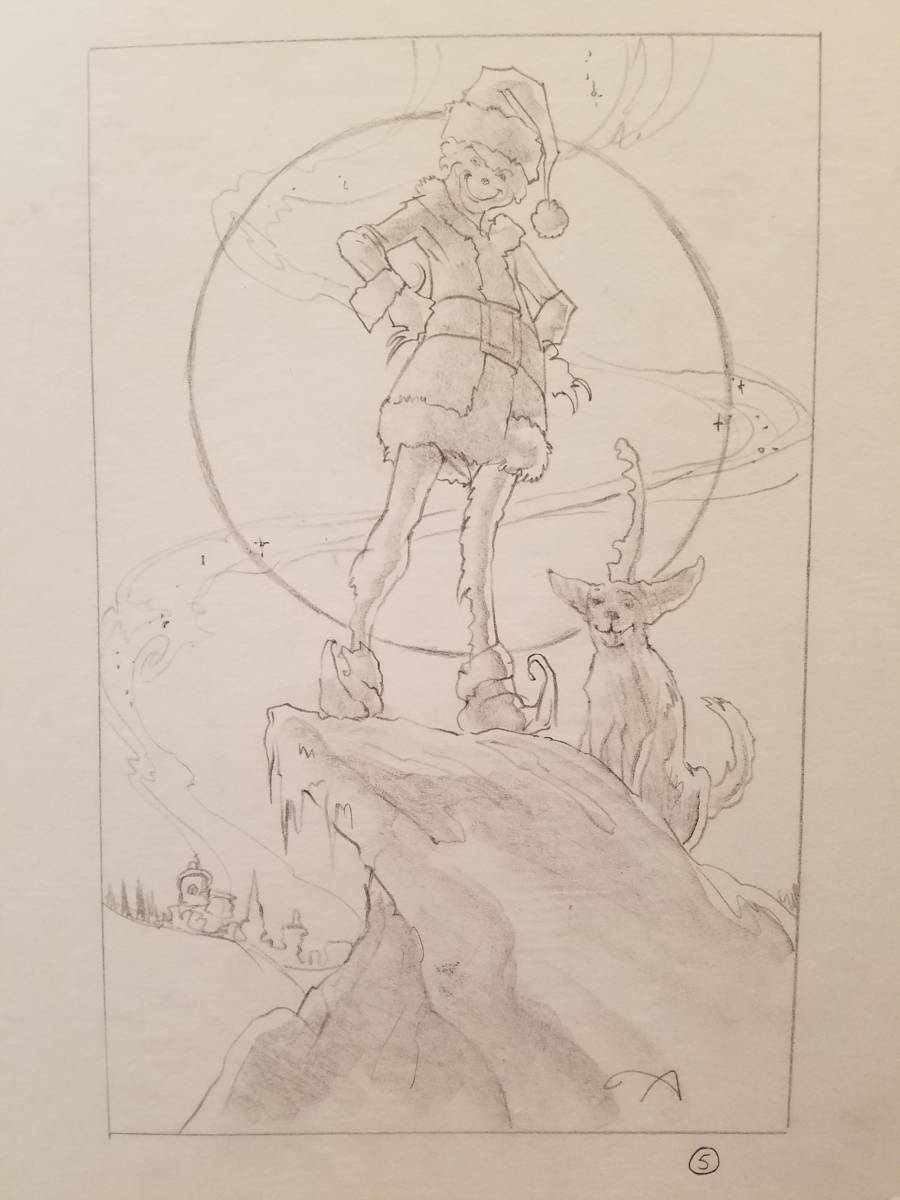 How the Grinch Stole Christmas Poster Concept 1 by John Alvin 