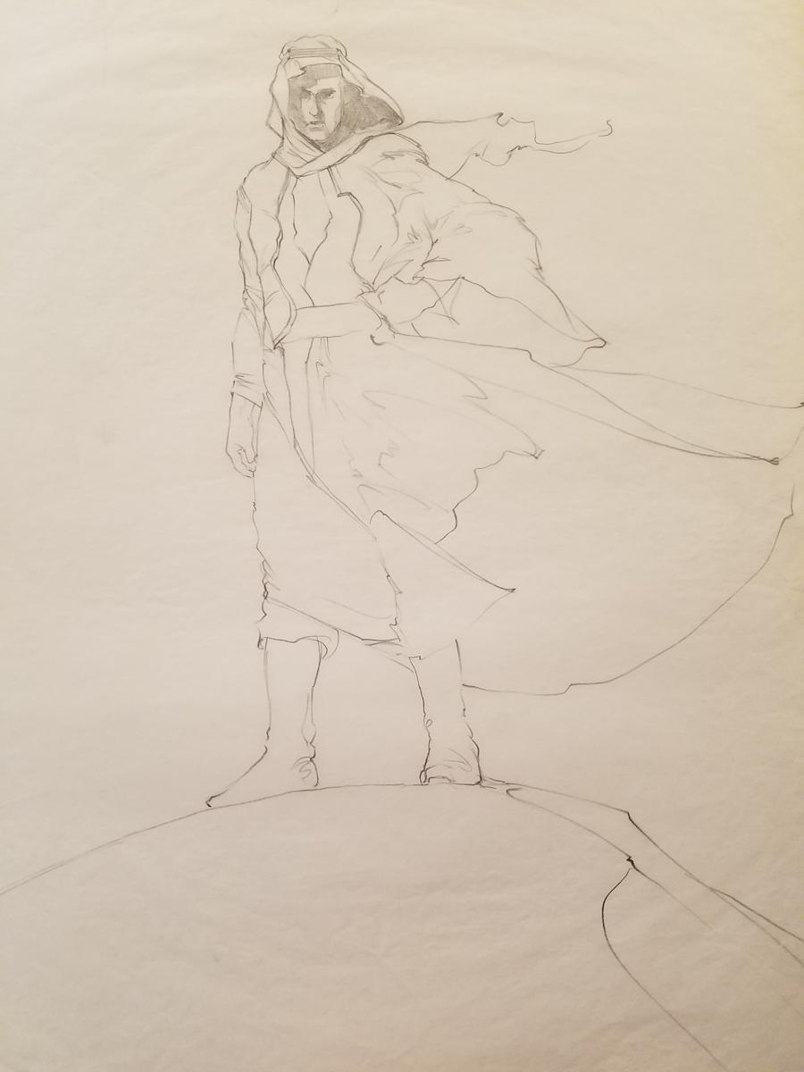 Lawrence of Arabia Rerelease Poster Concept 4 by John Alvin 