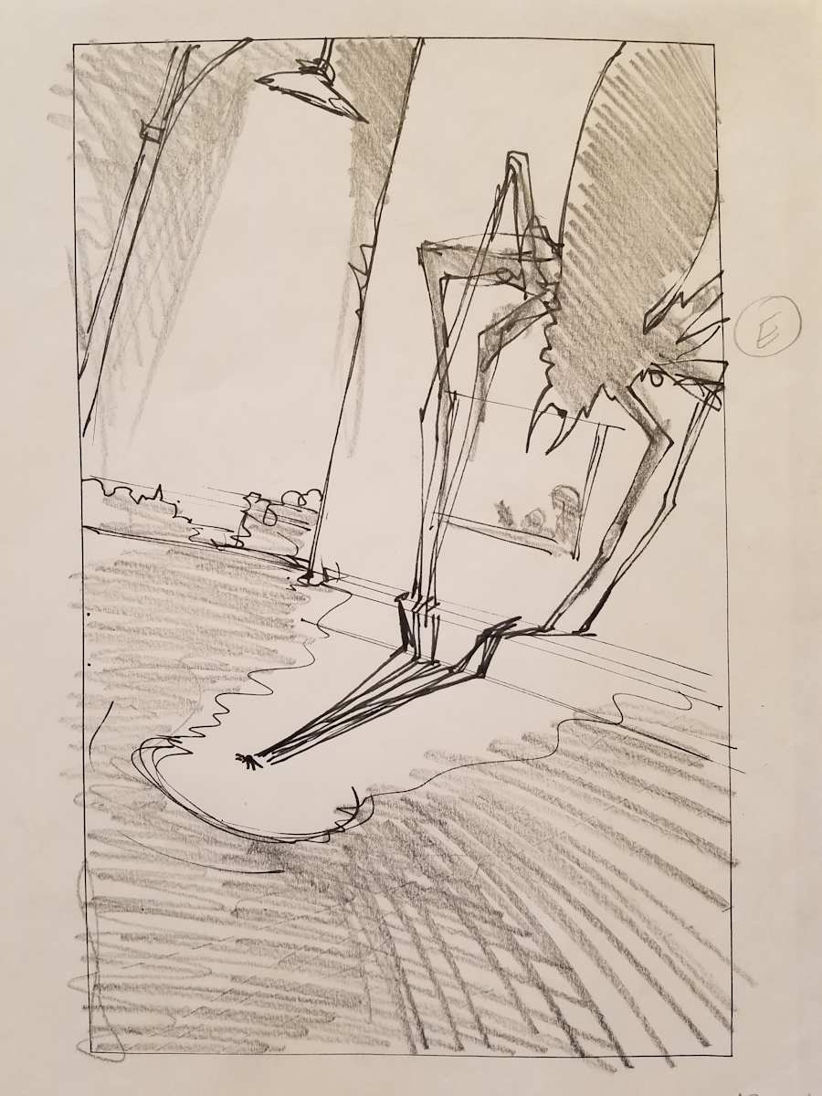 Arachnophobia: Part of 1st Presentation "E" by John Alvin, Image 1.