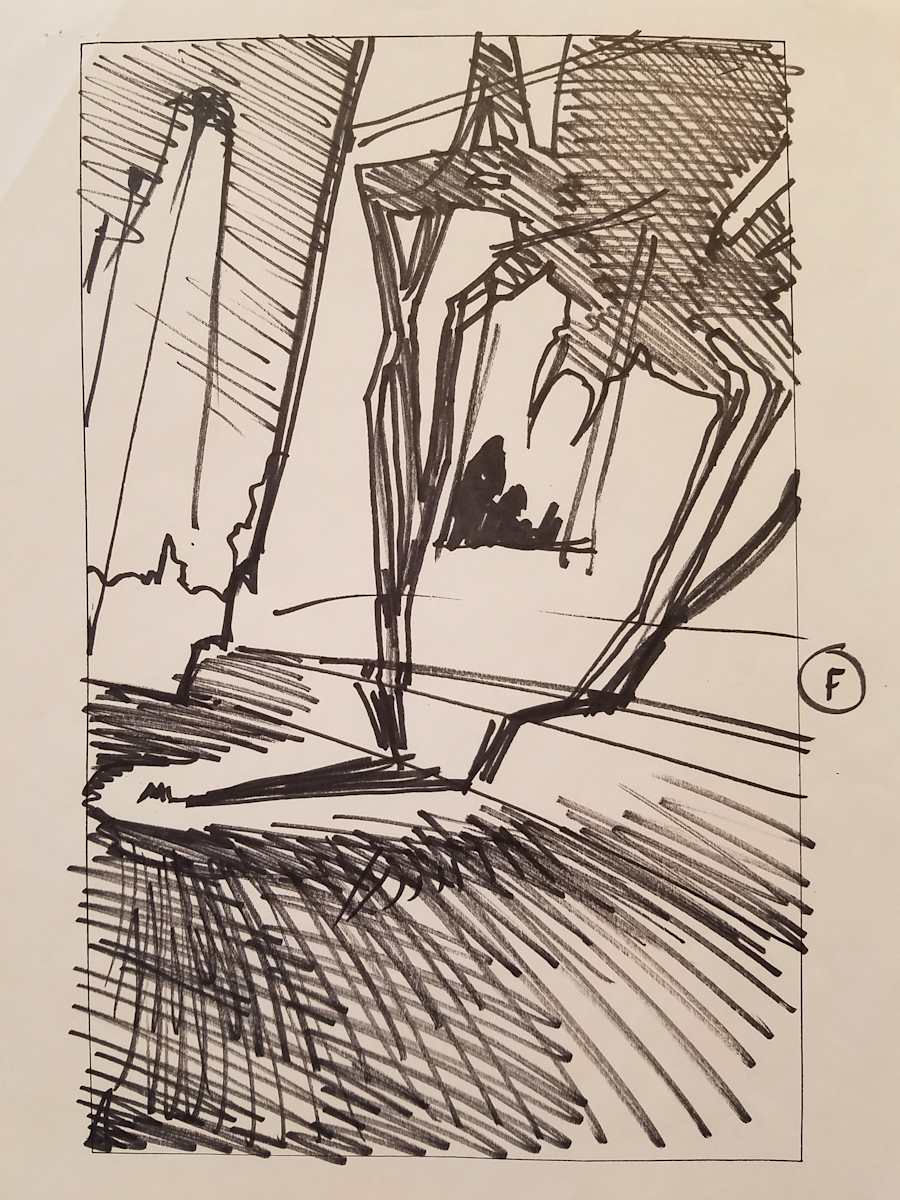 Arachnophobia: Part of 1st Presentation "F" by John Alvin, Image 1.