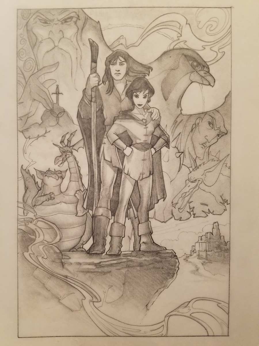 Quest for Camelot Poster Concept, Garret & Kaylee, Image 1.