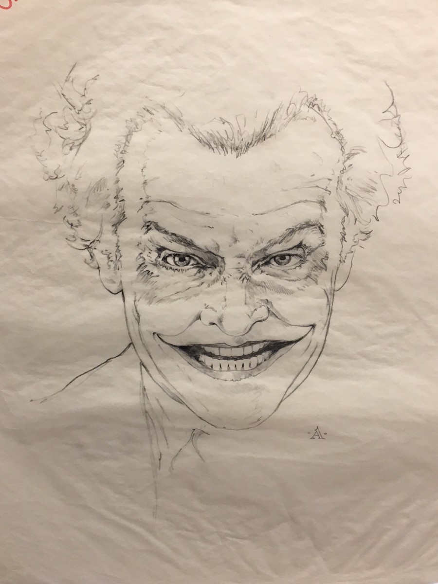 Batman The Joker Jack Nicholson by John Alvin 