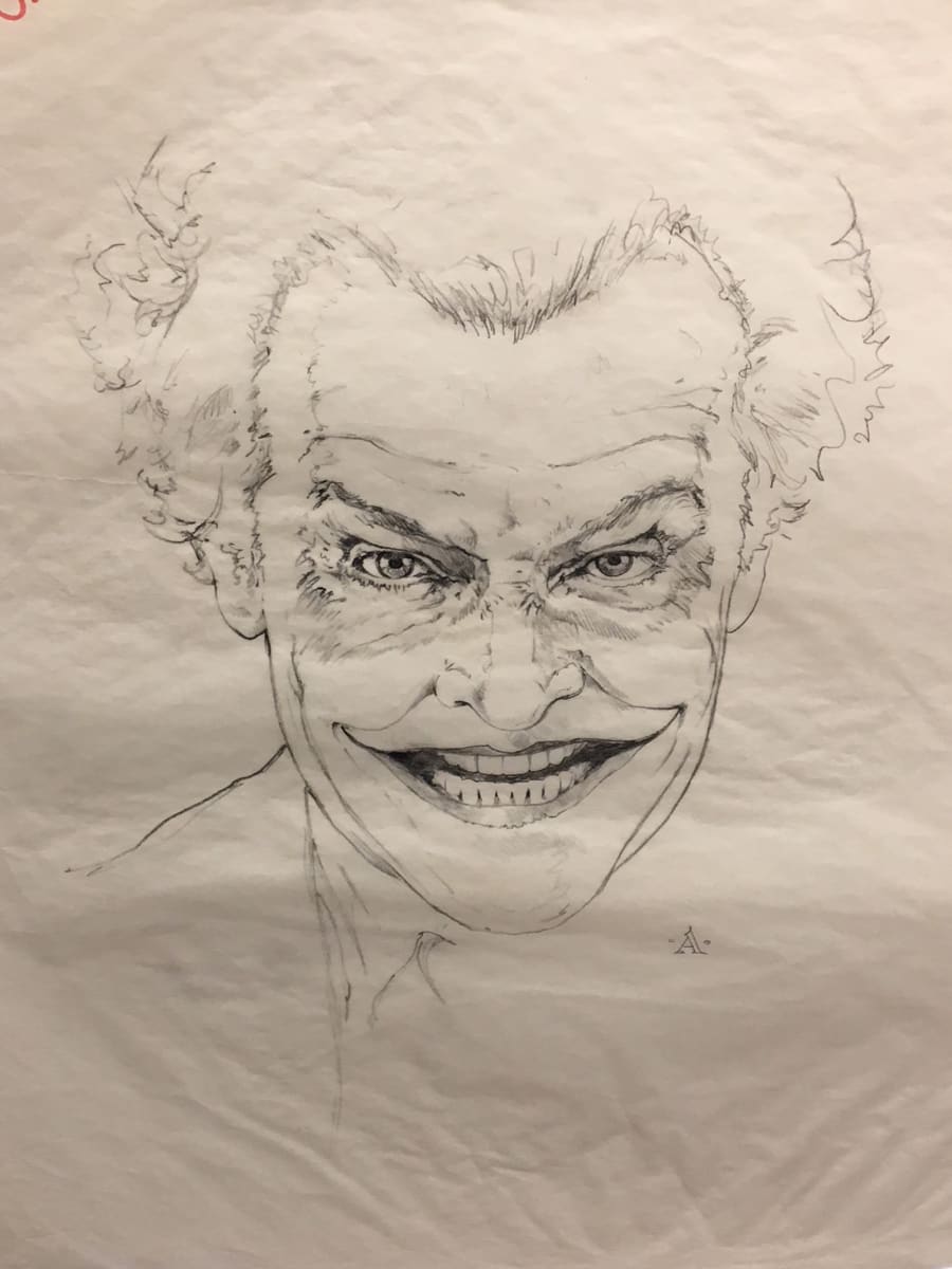 Batman The Joker Jack Nicholson by John Alvin, Image 1.