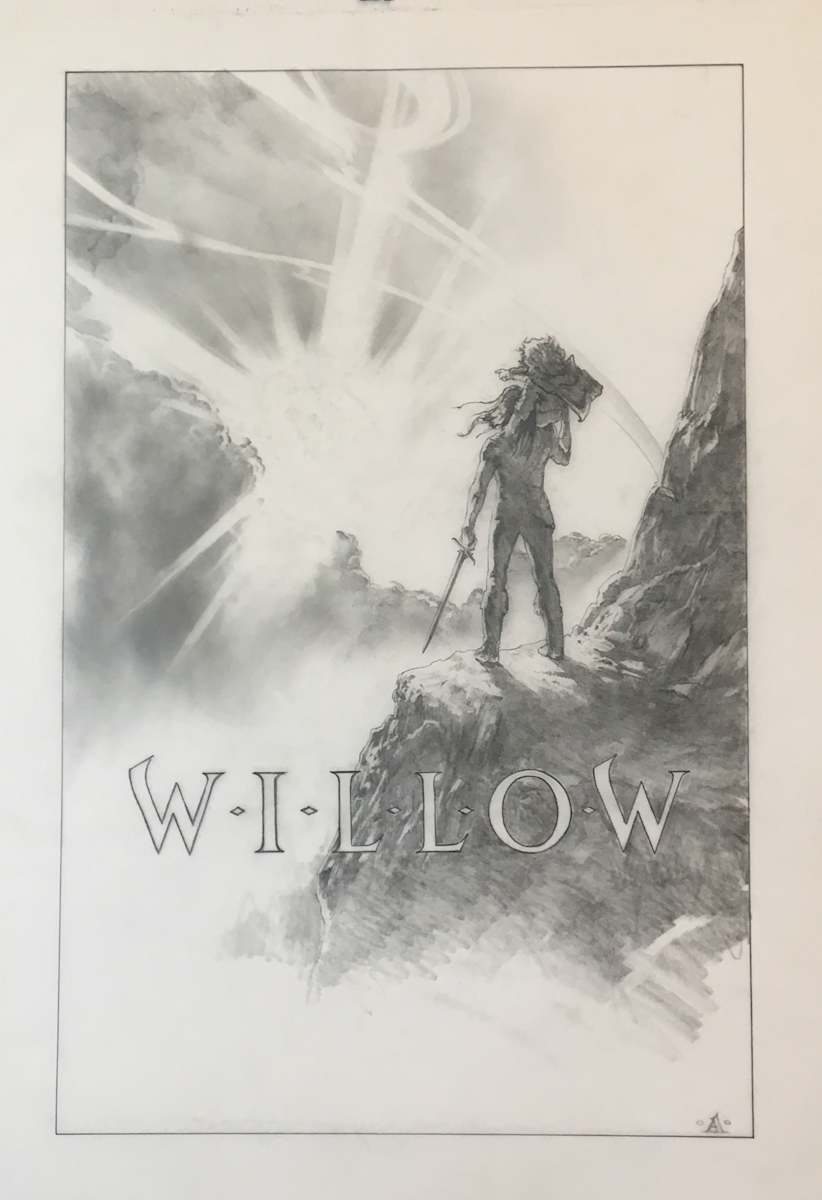 Willow Poster Concept, Standing on Cliffside by John Alvin, Image 1.