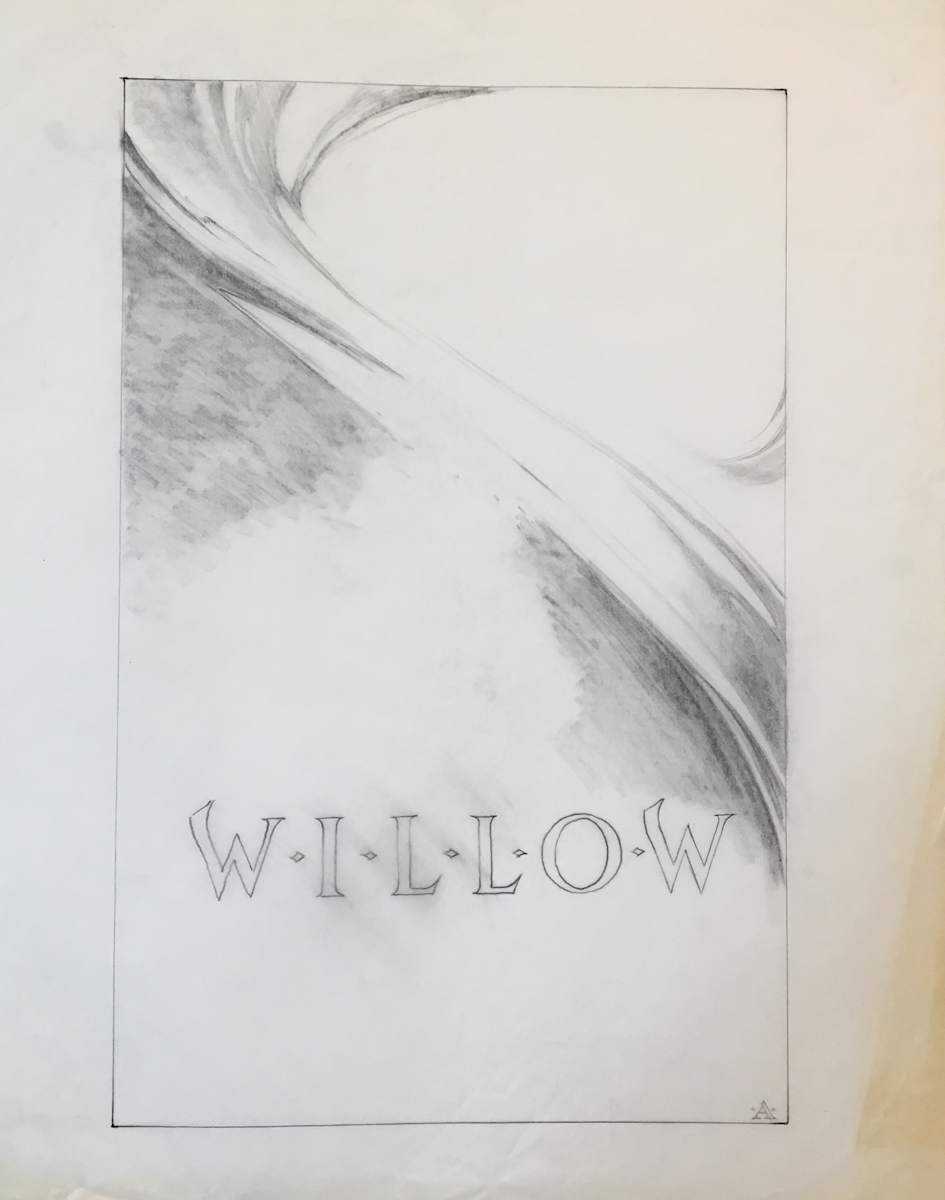 Willow Poster Concept, Title at Center Bottom by John Alvin, Image 1.