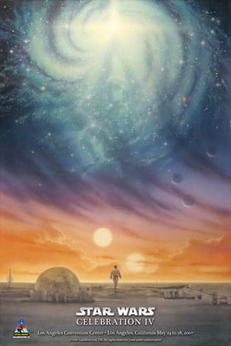 Star Wars Celebration IV Poster by John Alvin, Image 1.