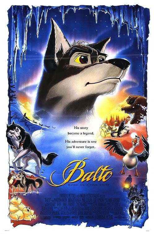 Balto Theatrical Release Poster by John Alvin, Image 1.