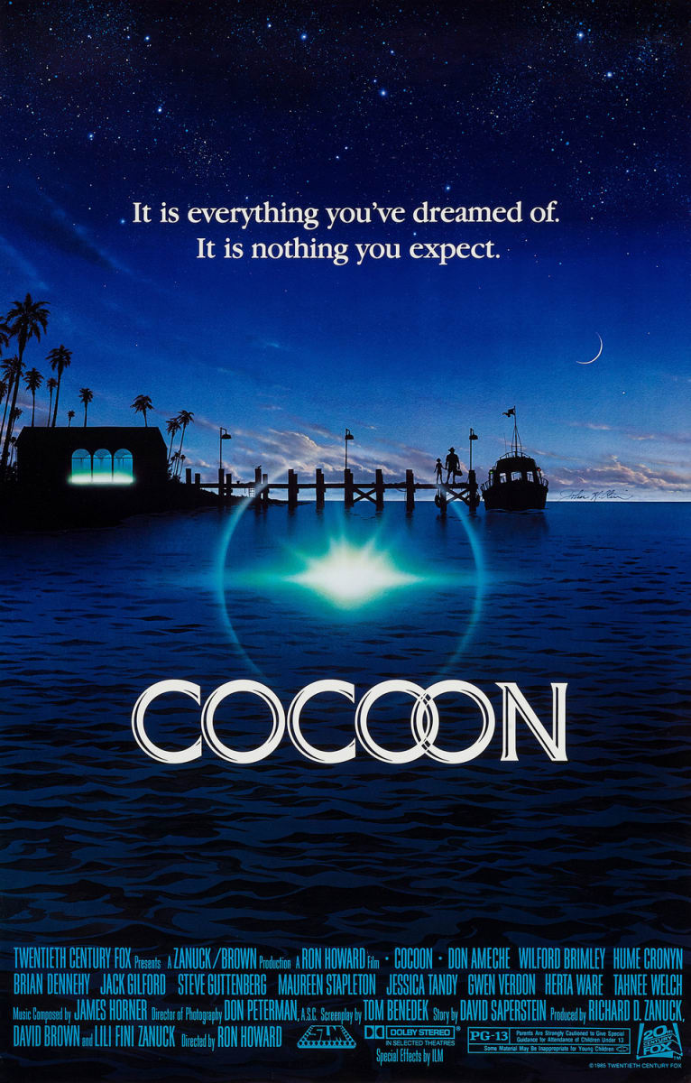 Cocoon Theatrical Release Poster by John Alvin, Image 1.
