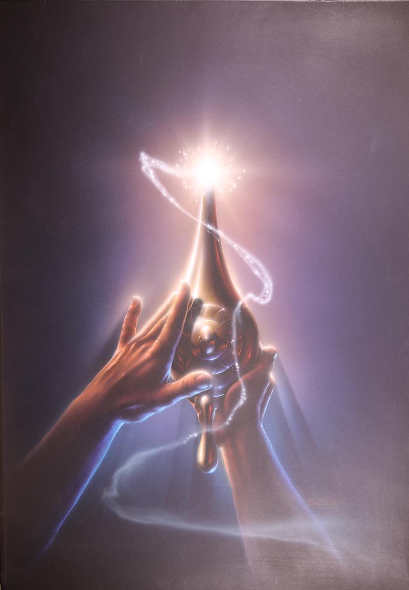 Aladdin Poster Alternative Finish: Lamp Up by John Alvin, Image 2.
