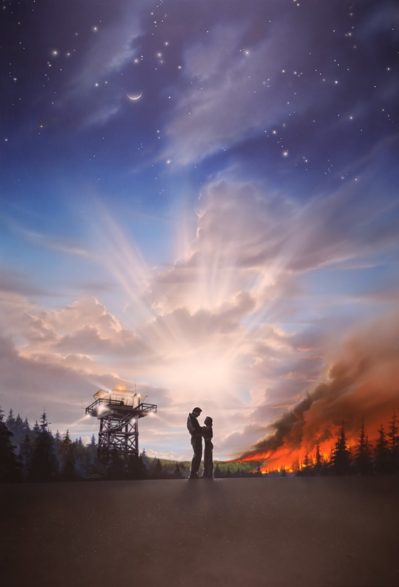 Always Key Art, Used for Final Poster by John Alvin, Image 2.