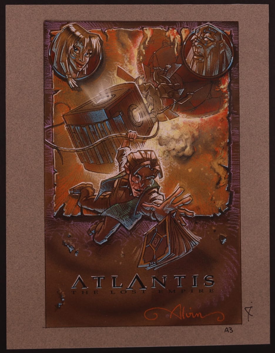 Atlantis: The Lost Empire Color Concept: Milo by John Alvin, Image 2.