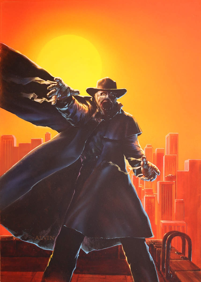 Darkman Finished Book Jacket: The Prince of Fear by John Alvin, Image 2.