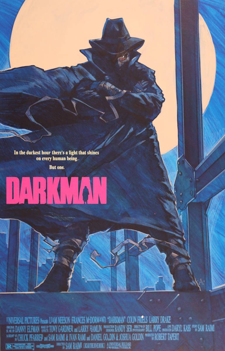 Darkman Color Comp, Girders, Custom Rub-Down Lettering by John Alvin, Image 2.