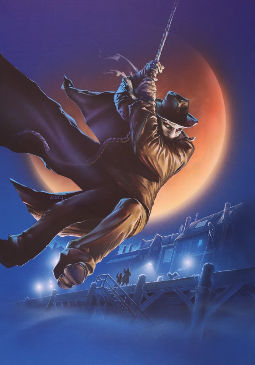 Darkman Finished Book Jacket: The Hangman by John Alvin, Image 2.