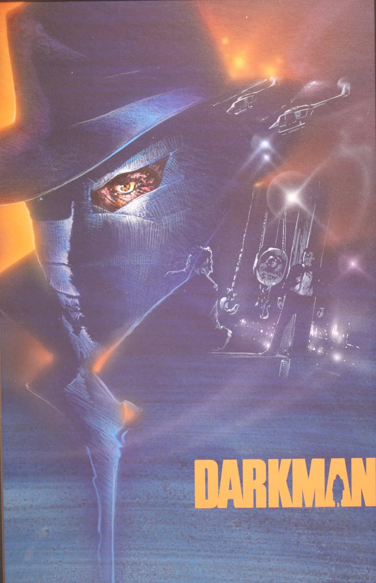 Darkman Color Comp, Custom Rub-Down Lettering by John Alvin 