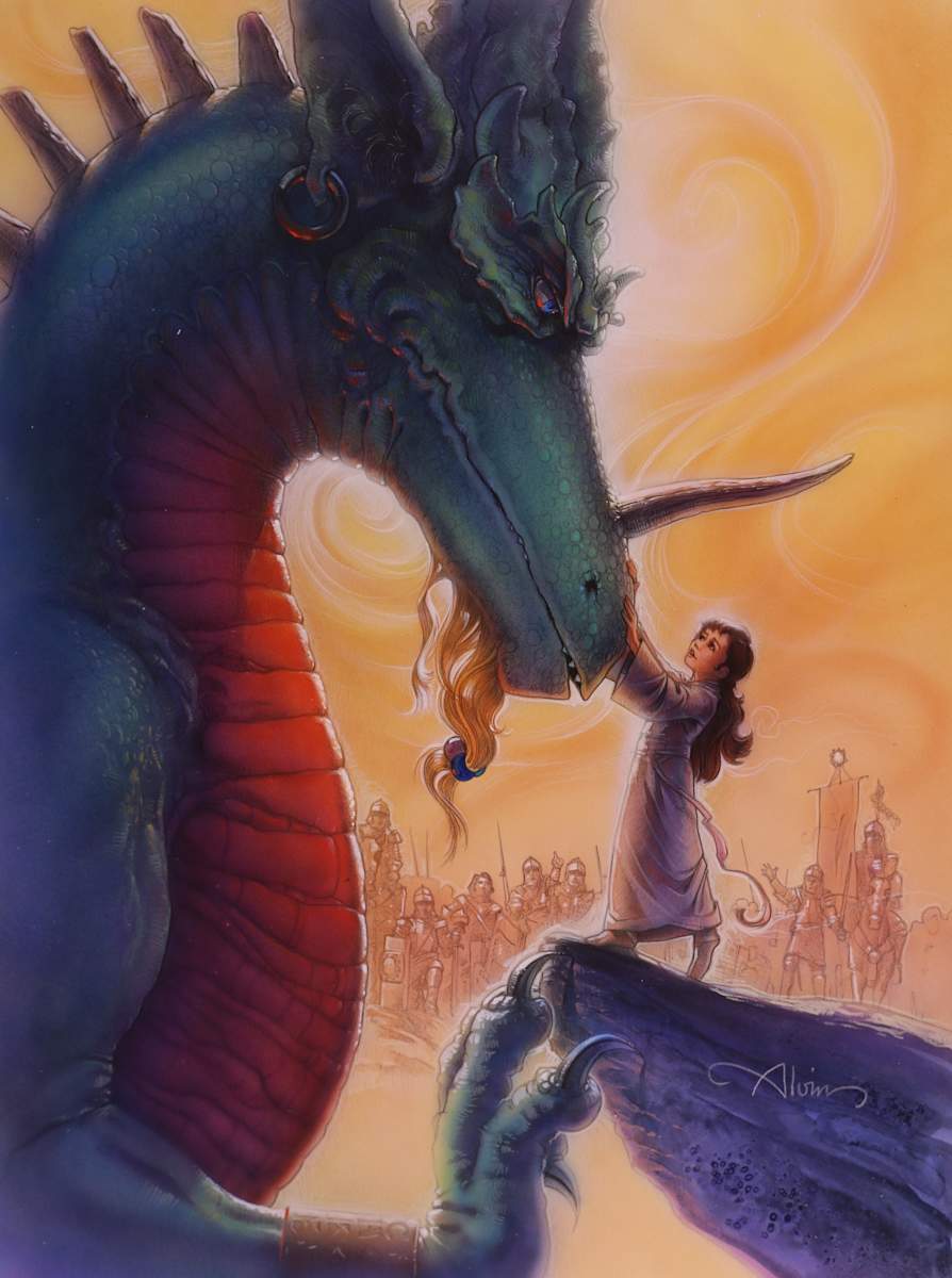 The Dragon Princess, Millie and Her Dragon by John Alvin, Image 2.