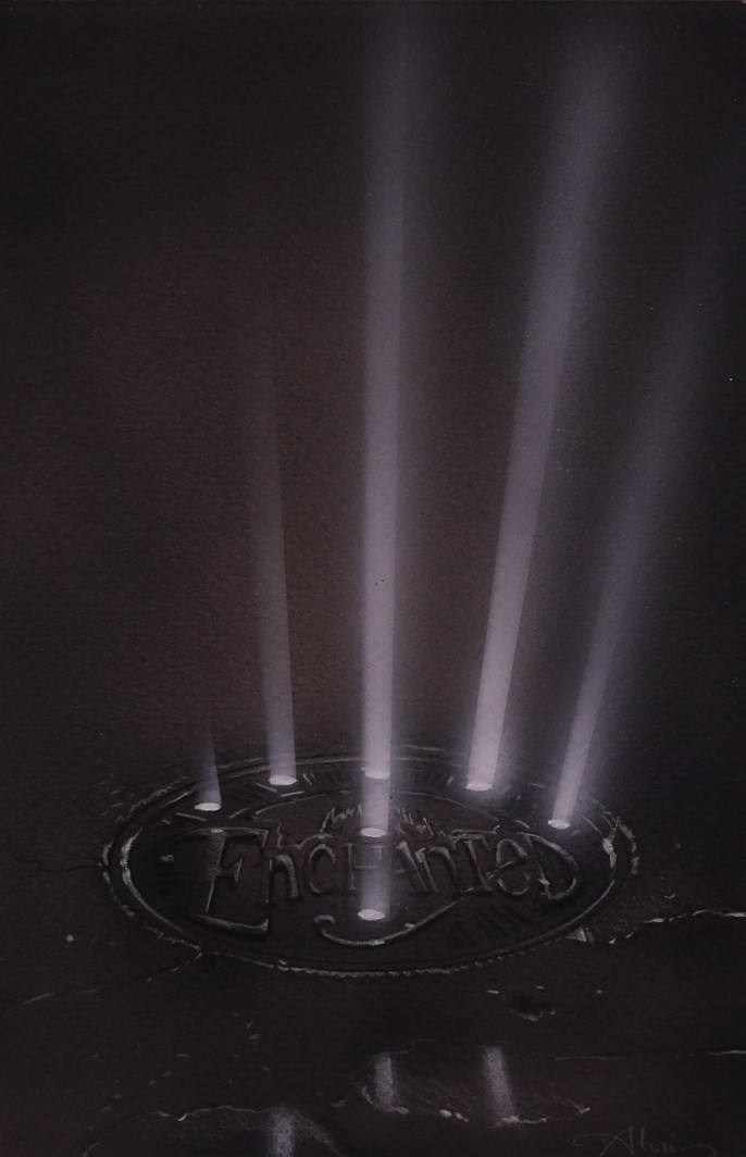Enchanted Poster Concept, Sewer Grate Title by John Alvin, Image 2.